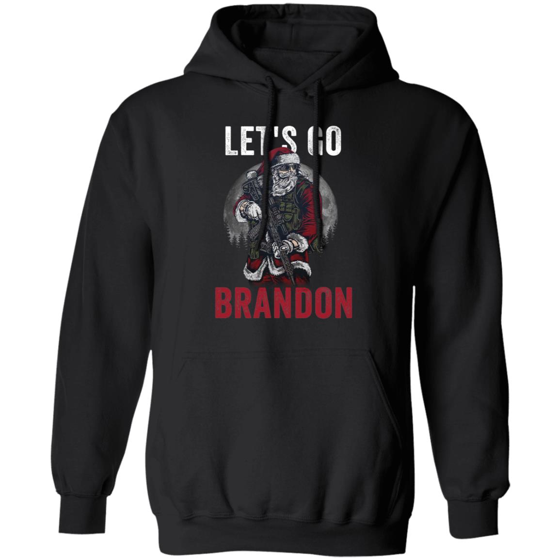 Tactical Santa Let's Go Brandon Christmas Hoodie