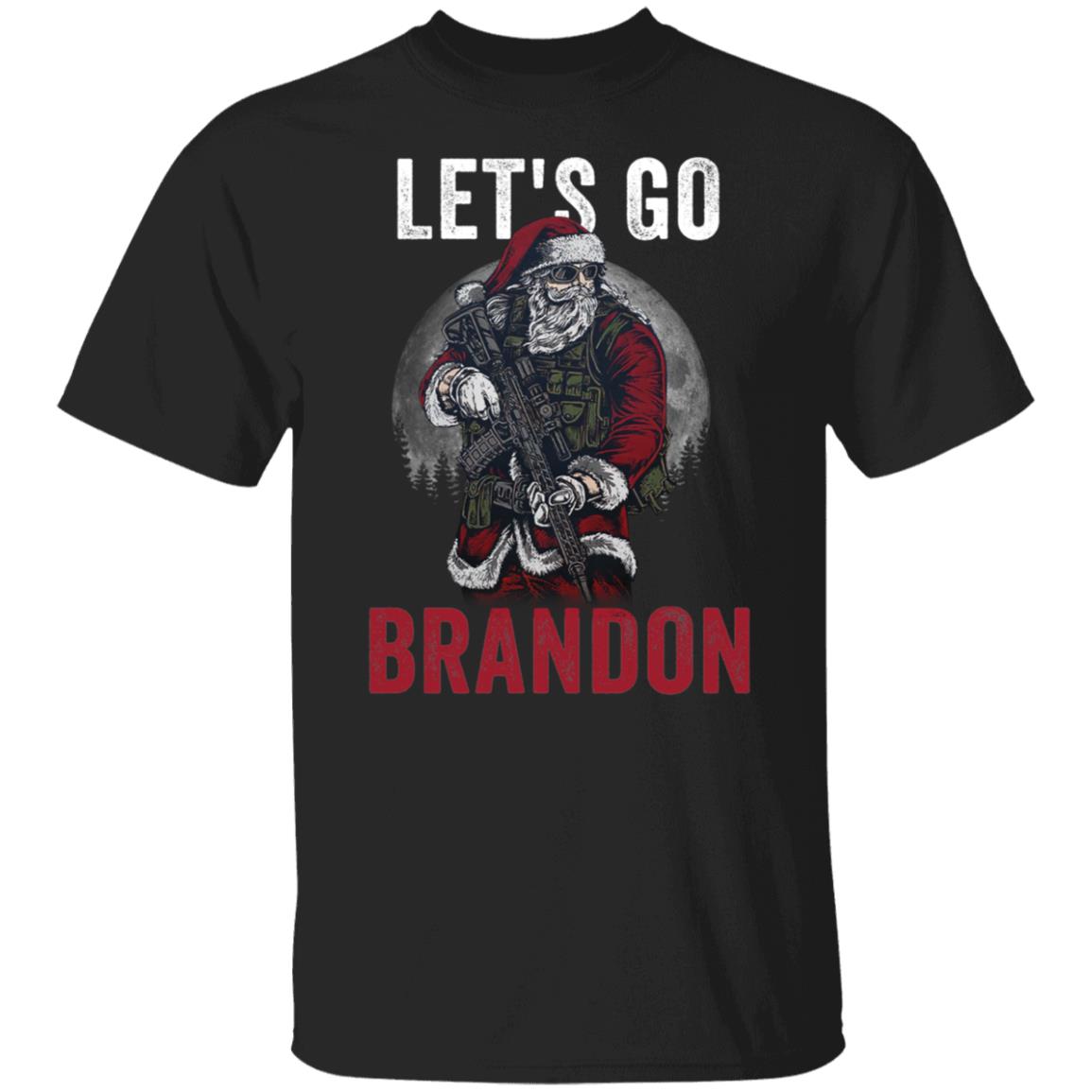 Tactical Santa Let's Go Brandon Christmas Shirt