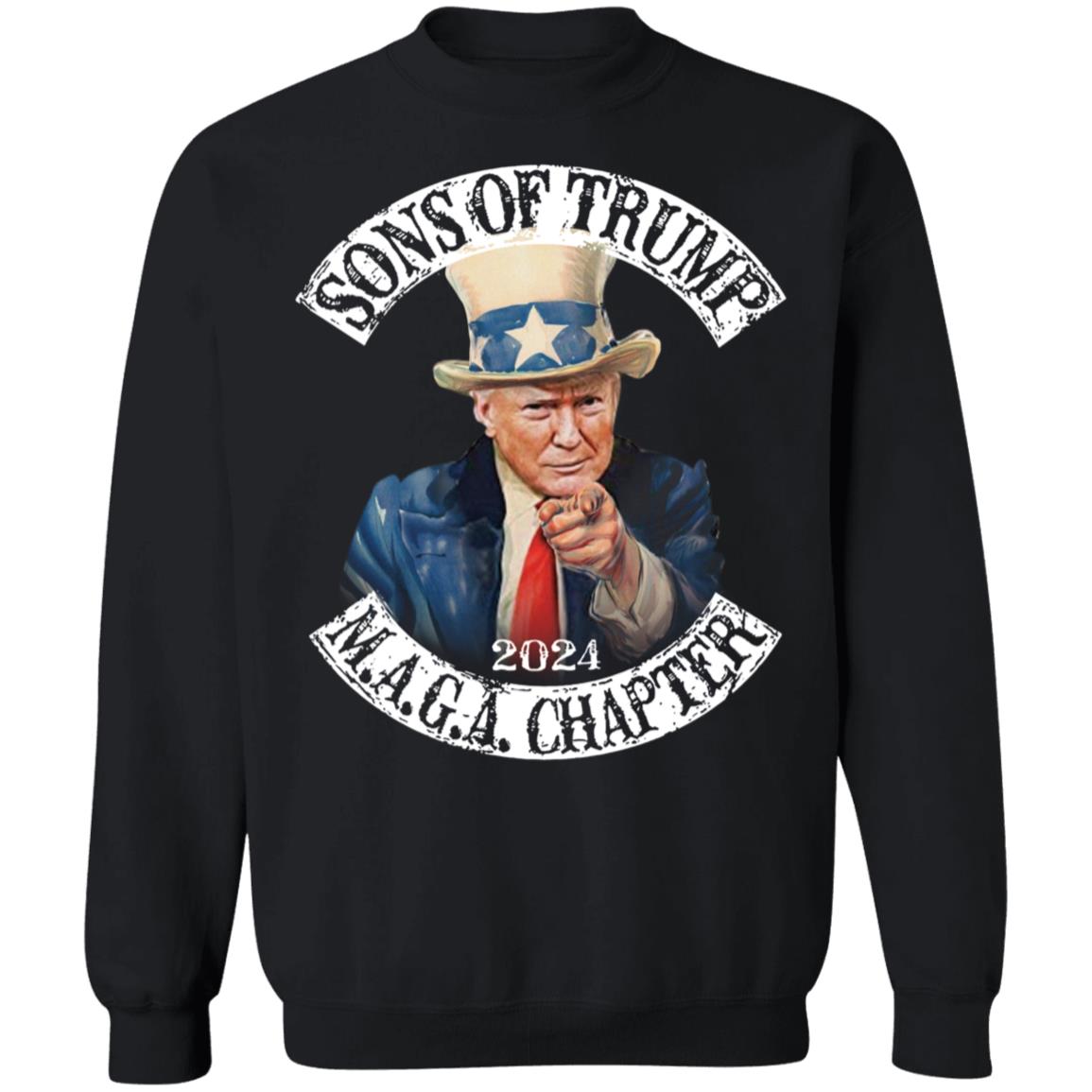 Sons Of Trump 2024 Maga Chapter Sweatshirt