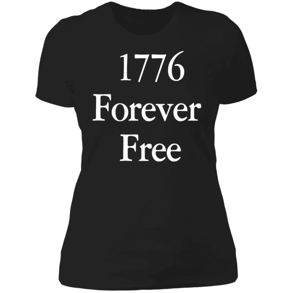 1776 Forever Free Ladies Boyfriend Shirt