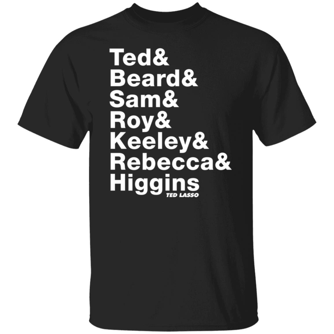 Ted Lasso Beard Sam Roy Keeley Rebecca Higgins Shirt
