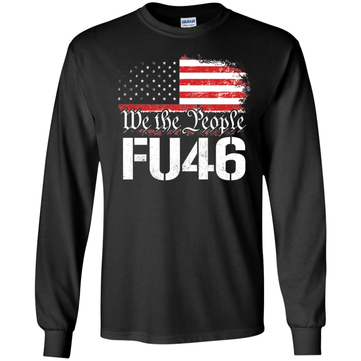 We The People FU46 American Flag Long Sleeve Shirt