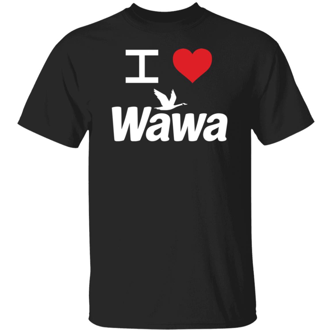 I Love Wawa Shirt