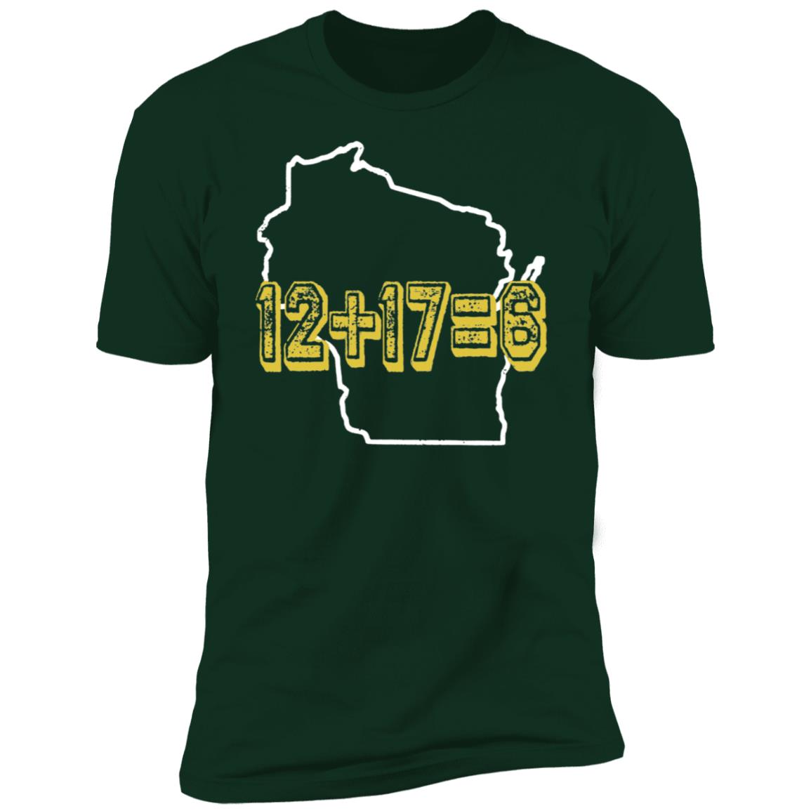 12 17 6 Wisco Math Premium SS T-Shirt