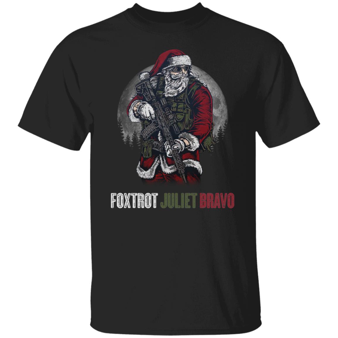 Tactical Santa Foxtrot Juliet Bravo Shirt