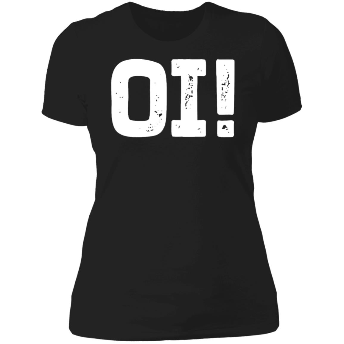 Roy Kent OI Ted Lasso Ladies Boyfriend Shirt