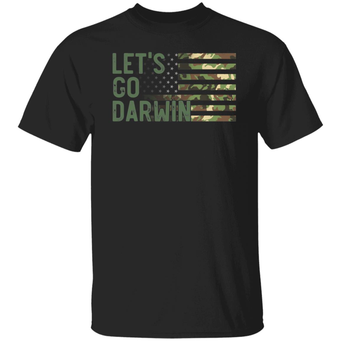 Let's Go Darwin Navy Camo Shirt