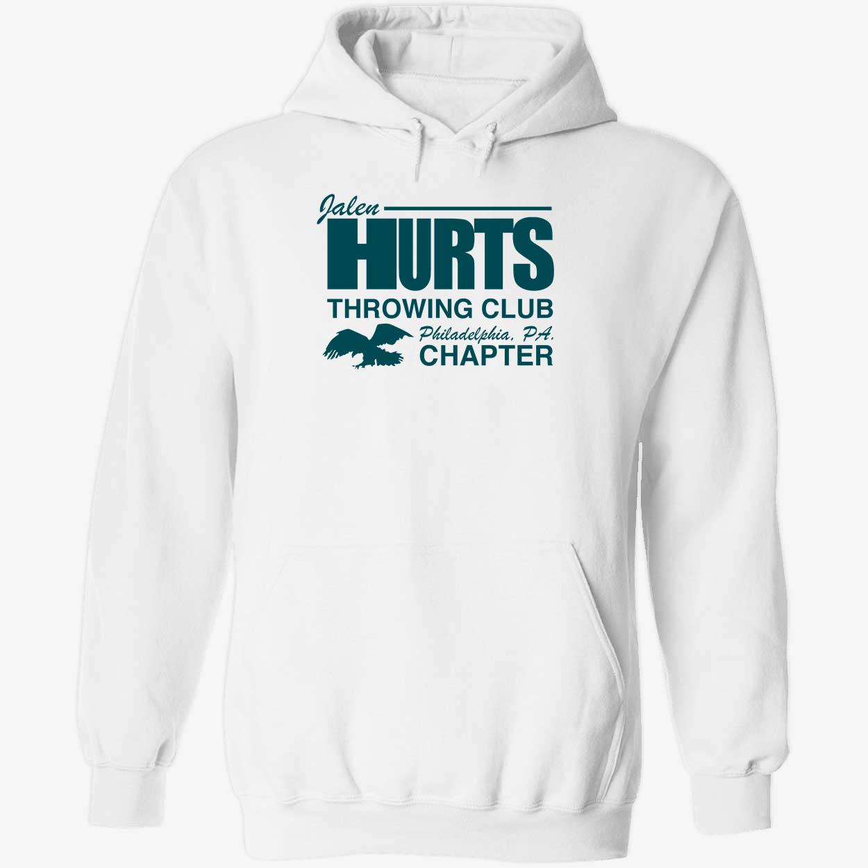 Jalen Hurts Throwing Club Hoodie